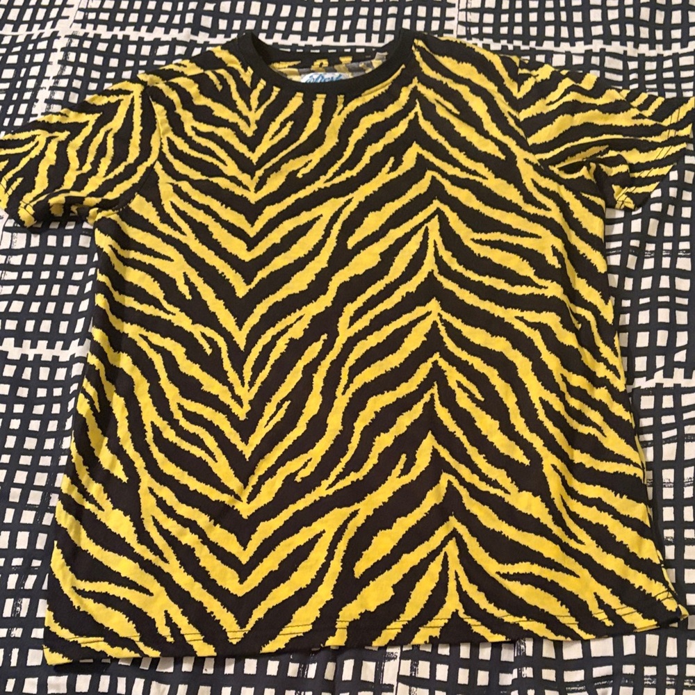 Fresh Prints of Bel-Air" zebra print t-shirt size M unisex